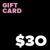 Gift Card $30
